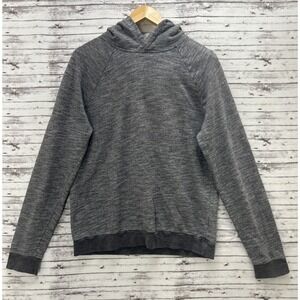 Everlane Sweater Women's Size Medium Hoodie Pullover Gray Knit Cotton